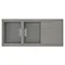 Reginox Smart 500 2.0 Bowl Granite Kitchen Sink - Titanium Large Image