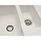 Reginox Tekno 475 1.5 Bowl Granite Kitchen Sink - White Standard Large Image