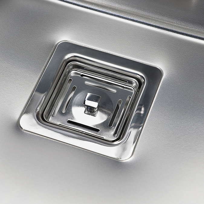 Reginox Texas 30x40 1.0 Bowl Stainless Steel Kitchen Sink  Profile Large Image