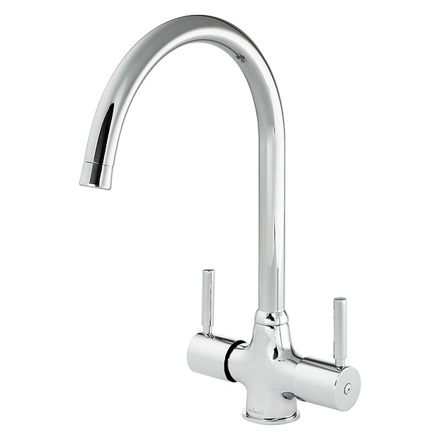Reginox Thames Dual Lever Kitchen Mixer Tap Chrome