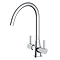 Reginox Thames Dual Lever Kitchen Mixer Tap - Chrome