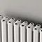 Reina Alco Horizontal Aluminium Radiator (600mm High) - White Profile Large Image