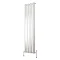 Reina Alp Steel Designer Radiator - White  Profile Large Image