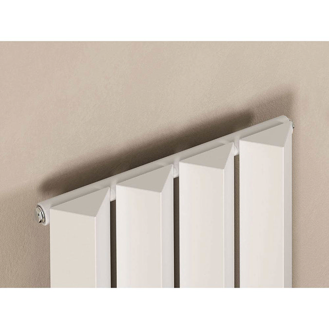 Reina Alp Steel Designer Radiator - White Feature Large Image