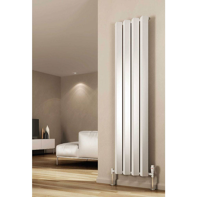 Reina Alp Steel Designer Radiator - White Large Image