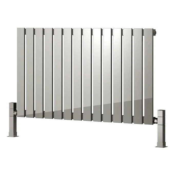 Reina Calix Stainless Steel Radiator - Polished Profile Large Image