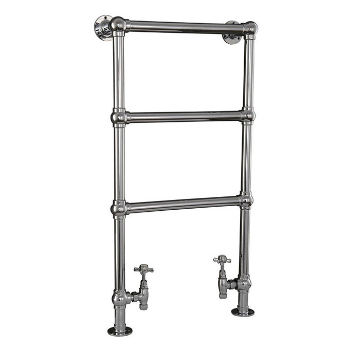 Reina Cambridge Traditional Towel Rail Radiator - 915 x 535mm Large Image