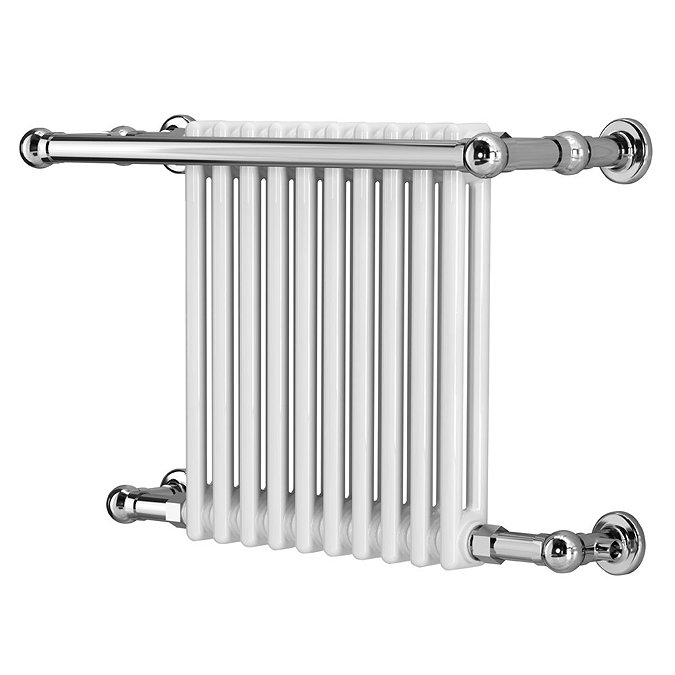 Reina Camden Traditional Towel Rail Radiator Profile Large Image