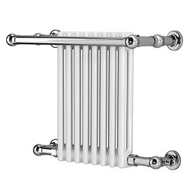 Reina Camden Traditional W680 x H508mm Towel Rail Radiator Large Image