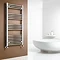 Reina Capo Flat Towel Rail - Chrome Profile Large Image