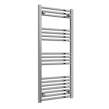 Reina Capo Flat Towel Rail - Chrome Profile Large Image