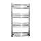 Reina Capo H1000 x W400mm Chrome Curved Electric Towel Rail Large Image