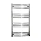 Reina Capo H1600 x W600mm Chrome Curved Electric Towel Rail Large Image