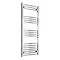 Reina Capo H800 x W400mm Chrome Flat Electric Towel Rail Large Image