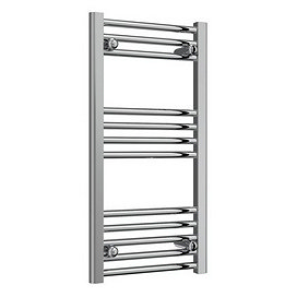 Reina Capo H800 x W400mm Chrome Flat Electric Towel Rail - Standard Element
