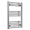 Reina Capo W500 x H800mm Flat Chrome Towel Rail