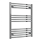 Reina Capo W600 x H800mm Curved Chrome Towel Rail