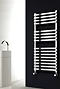 Reina Carina Steel Designer Radiator - Chrome Large Image