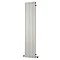 Reina Cascia Vertical Steel Designer Radiator - White Large Image