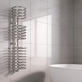 Reina Claro Steel Designer Radiator - Chrome
