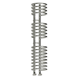 Reina Claro Steel Designer Radiator - Chrome Large Image