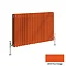 Reina Colona 2 Column Horizontal Radiator - 500 x 605mm - Pure Orange Large Image
