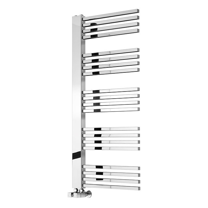 Reina Dexi Steel Designer Radiator - Chrome Profile Large Image