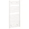 Reina Diva H1200 x W400mm White Flat Electric Towel Rail Large Image