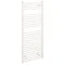 Reina Diva H1200 x W600mm White Curved Electric Towel Rail Large Image
