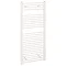 Reina Diva H1200 x W600mm White Flat Electric Towel Rail Large Image