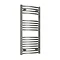 Reina Diva H1600 x W500mm Chrome Curved Electric Towel Rail Large Image