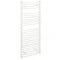 Reina Diva H800 x W400mm White Curved Electric Towel Rail Large Image