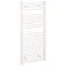 Reina Diva H800 x W400mm White Flat Electric Towel Rail Large Image