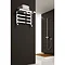 Reina Elvina Steel Designer Radiator - 350 x 500mm - Chrome Profile Large Image