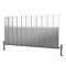 Reina Enzo Horizontal Aluminium Radiator - Polished Large Image