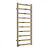 Reina Fano Designer Heated Towel Rail 1240 x 485mm - Satin Bronze - A-FNO1245Z  Profile Large Image