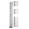 Reina Felino Steel Designer Radiator - Chrome Profile Large Image