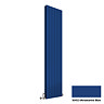 Reina Flat Vertical Double Panel Designer Radiator - 1600 x 218mm - Ultramarine Blue Large Image
