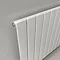 Reina Flat Vertical Single Panel Designer Radiator - RAL Colour Options  Profile Large Image