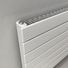 Reina Flatco Type 11 Steel Designer Radiator - Anthracite Profile Large Image
