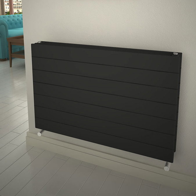 Reina Flatco Type 11 Steel Designer Radiator - Anthracite Large Image