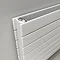 Reina Flatco Type 21 Steel Designer Radiator - Anthracite Profile Large Image