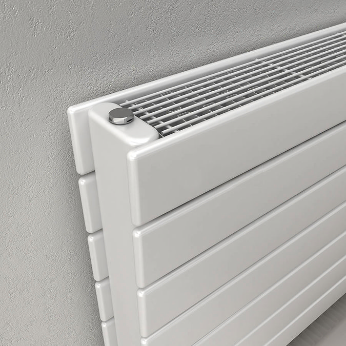 Reina Flatco Type 22 Steel Designer Radiator - White Profile Large Image