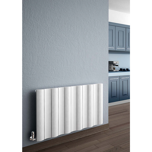 Reina Gio Horizontal Double Panel Aluminium Radiator Anthracite