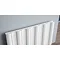 Reina Gio Horizontal Single Panel Aluminium Radiator - Anthracite Feature Large Image