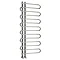 Reina Jesi Steel Designer Radiator - Chrome Large Image