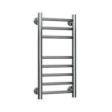 Reina Luna Flat Stainless Steel Radiator - Polished Profile Large Image