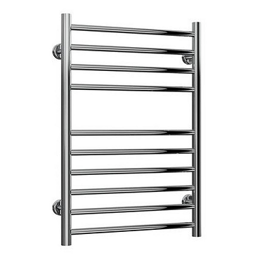 Reina Luna Flat Stainless Steel Radiator - Polished Profile Large Image