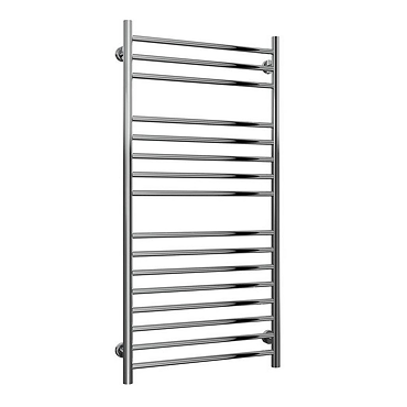 Reina Luna Flat Stainless Steel Radiator - Polished Profile Large Image