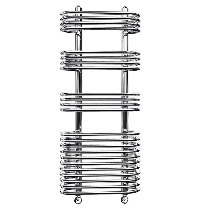 Reina Mirus Steel Designer Radiator - Chrome Large Image